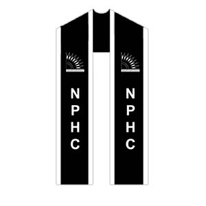 NPHC Satin Graduation Stole